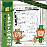 *Roll A Leprechaun Game! Engaging Fine Motor, St Patricks 