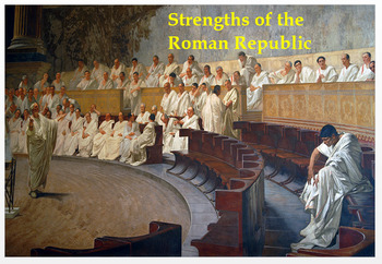 Preview of "The Strengths of the Roman Republic" - Article, Power Point, Activities, Assess