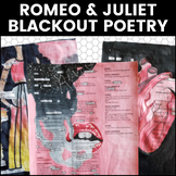 "Romeo and Juliet" Act 2, Scene 3 Blackout Poetry