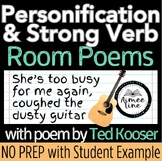 Personification & Strong Verbs Descriptive Poetry Writing 
