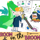 "Room on the Broom" Speech Therapy Book Companion and Less