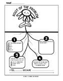 School Counselor Worksheet- Understanding Feelings - "Root