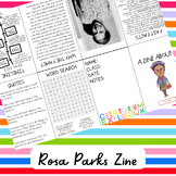 "Rosa Parks: Women in History Zine - Civil Rights Icon Bio