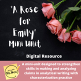 "Rose for Emily" Mini Unit
