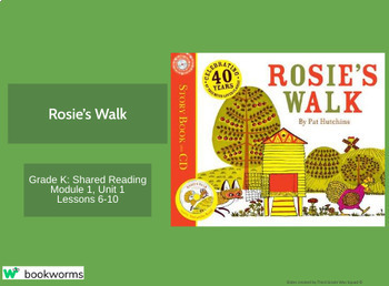 Preview of "Rosie's Walk" Google Slides- Bookworms Supplement