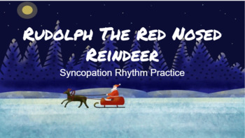 Preview of "Rudolph the Red Nosed Reindeer" Syncopation Rhythm Review