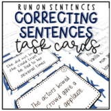  Run-On Sentences Task Cards