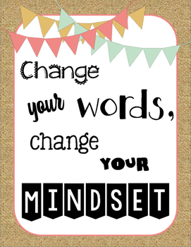 ~Rustic~ Growth Mindset Poster Set by Classroom 87 | TPT
