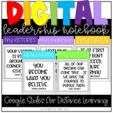 ****SALE**** Digital Leadership Notebook Distance Learning