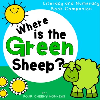 Preview of Where is the Green Sheep Mem Fox |  Book Companion Activities