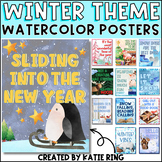 Winter & Christmas Classroom Decor Posters & Quotes