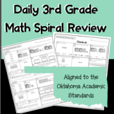 SCHOOL LICENSE* 3rd Grade Daily SPIRAL Review Aligned to the OAS