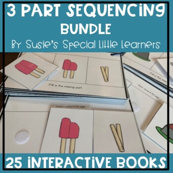 Preview of SEQUENCING ACTIVITIES FOR EARLY CHILDHOOD SPECIAL ED AND SPEECH