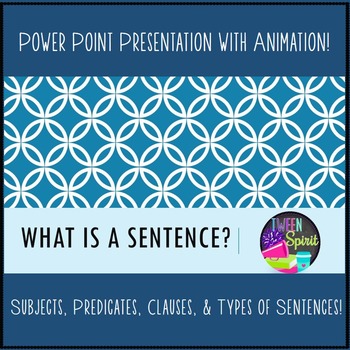 Preview of Types of Sentences: What is a Sentence? Presentation, Practice, and Notes