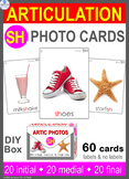 */SH/ Articulation 60 Photo Flash Cards : Speech Therapy