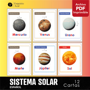 El Sistema Solar Teaching Resources | TPT