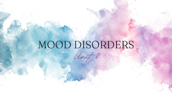 Preview of (SLIDES) Abnormal Psychology: Mood Disorders