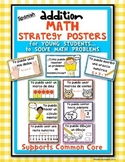 SPANISH Math Strategy Posters for Addition Solving Equations