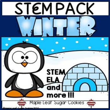Preview of ** STEM  WINTER PACK !! * POLAR BEARS * PENGUINS * POLAR REGIONS * SCIENCE *