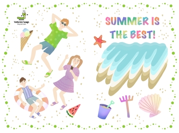 Preview of "SUMMER IS THE BEST" SONG: Backing Track (mp3)