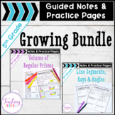 5th Grade Guided Notes Bundle