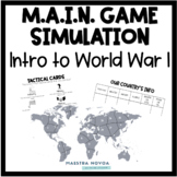 WWI Simulation MAIN Game