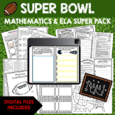 ★SUPER BOWL CCSS Math and ELA | Touchdown Learning |  Prin