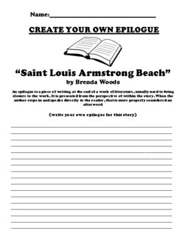Saint Louis Armstrong Beach by Brenda Woods