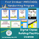 #Sale First Strokes PRESCHOOL Print Handwriting - Building