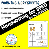 #Sale HANDWRITING Special Education Handwriting Practice
