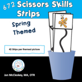 #Sale Spring Scissor Cutting Practice Vertical Strips