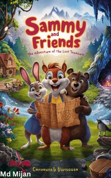 Preview of **Sammy and Friends: The Adventure of the Lost Treasure** kids story book