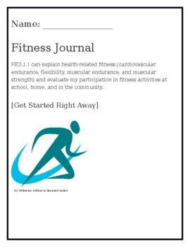 Preview of *Saskatchewan Curriculum Correlated* Fitness Journal