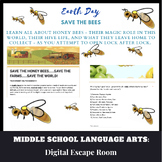 "Save the Honey Bees" Digital Escape Room
