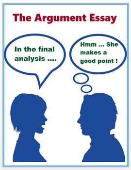 Preview of "Scaffolded Argumentative Essay"  Outline + Power Point (Distance Learning)