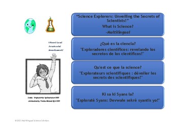 “Science Explorers: Unveiling the Secrets of Scientists." by Precious Mindsets