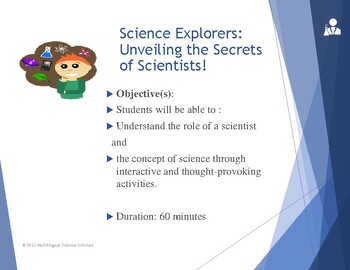 “Science Explorers: Unveiling the Secrets of Scientists." by Precious Mindsets