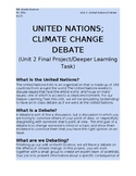 (Science) United Nations Climate Change Debate Project