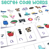 "Secret Code Words" Center - 1st Grade Literacy Centers - July
