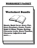 "Secrets at Sea" Worksheet Packet (33 Total)