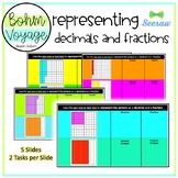 *SeeSaw or Google Slides*  Representing Fractions and Decimals