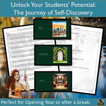 Preview of "Self-Discovery Worksheet - Engaging Classroom Activity | Imagination Game