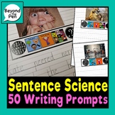 #SentenceScience Photo Writing Prompts on 24mm Dotted Thirds