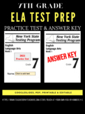 (Set 1) 7th Grade State Test Practice & Answer Key (Digita