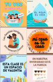 (Set 2 ) Social Justice/SEL posters  para la clase de Español