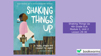 Preview of "Shaking Things Up #1" Google Slides- Bookworms Supplement