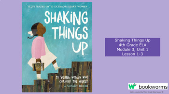 Preview of "Shaking Things Up #2" Google Slides- Bookworms Supplement