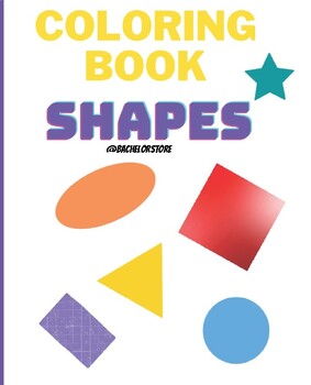 Preview of  Shapes Coloring Book!  Dive into the Fun!