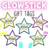"Shine Bright" Glow Stick Gift Tags