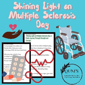 Preview of "Shining Light on Multiple Sclerosis Day: A Poetic Journey May 24th!"